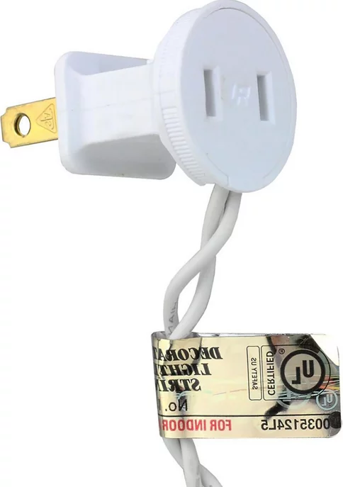 Brite Star 60 White LED Mini Dripping Christmas Lights - 10 ft White Wire 5 Brite Star 60 White LED Mini Dripping Christmas Lights - 10 ft White Wire - Image 3