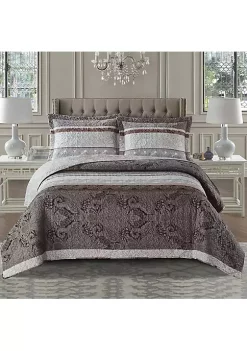 Egyptian Linens Callisto Reversible Quilt - Bedspread Set -Brite Star Shop Belk 827
