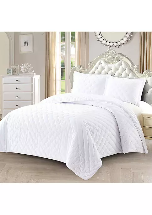 Egyptian Linens Velvet Coverlet/Quilt Set - Fluffy 8 Egyptian Linens Velvet Coverlet/Quilt Set - Fluffy - Image 6