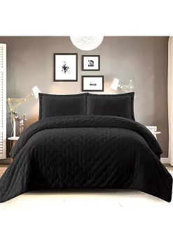 Egyptian Linens Velvet Coverlet/Quilt Set - Fluffy 19 Egyptian Linens Velvet Coverlet/Quilt Set - Fluffy -Brite Star Shop Belk 835