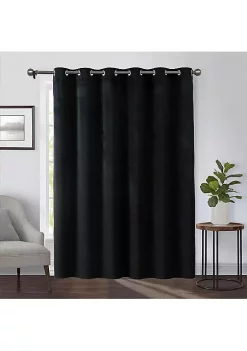 Egyptian Linens Heavyweight Wide Width 84-Inches Velvet Curtains Grommet Top (Single) 12 Egyptian Linens Heavyweight Wide Width 84-Inches Velvet Curtains Grommet Top (Single) -Brite Star Shop Belk 845