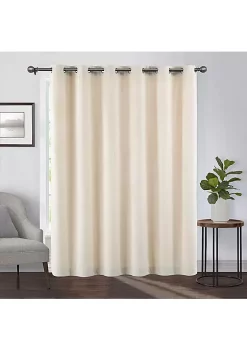 Egyptian Linens Heavyweight Wide Width 84-Inches Velvet Curtains Grommet Top (Single) 13 Egyptian Linens Heavyweight Wide Width 84-Inches Velvet Curtains Grommet Top (Single) -Brite Star Shop Belk 846