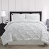 Egyptian Linens White Oxford Comforter Set Luxury Double Needle Soft Pinch Pleated 1 Egyptian Linens White Oxford Comforter Set Luxury Double Needle Soft Pinch Pleated -Brite Star Shop Belk 852