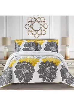 Egyptian Linens Helena Gold Quilt - Bedspread Set 11 Egyptian Linens Helena Gold Quilt - Bedspread Set -Brite Star Shop Belk 865