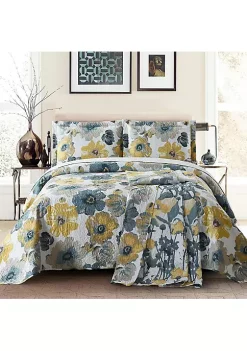Egyptian Linens Leahanna Quilt / Bedspread Set
