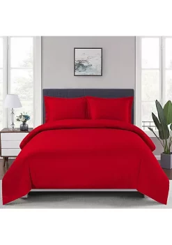 Egyptian Linens 100% Bamboo Viscose 3-Piece Duvet Cover Set 20 Egyptian Linens 100% Bamboo Viscose 3-Piece Duvet Cover Set -Brite Star Shop Belk 916