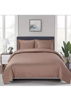 Egyptian Linens 100% Bamboo Viscose 3-Piece Duvet Cover Set 23 Egyptian Linens 100% Bamboo Viscose 3-Piece Duvet Cover Set -Brite Star Shop Belk 919