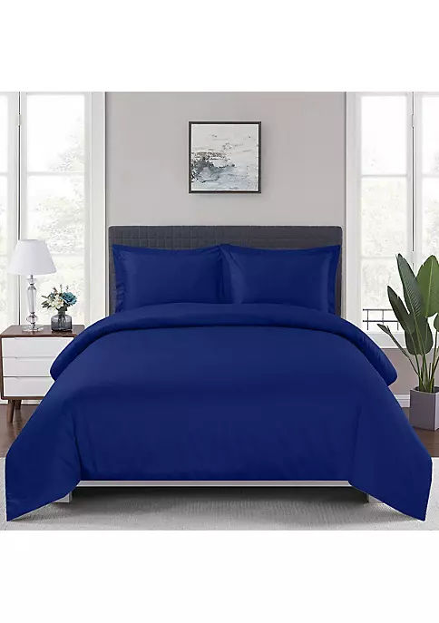 Egyptian Linens 100% Bamboo Viscose 3-Piece Duvet Cover Set 9 Egyptian Linens 100% Bamboo Viscose 3-Piece Duvet Cover Set - Image 7