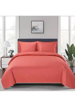 Egyptian Linens 100% Bamboo Viscose 3-Piece Duvet Cover Set 30 Egyptian Linens 100% Bamboo Viscose 3-Piece Duvet Cover Set -Brite Star Shop Belk 926