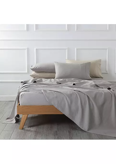 Egyptian Linens Pre-Washed Linen Sheet Set 8 Egyptian Linens Pre-Washed Linen Sheet Set - Image 6