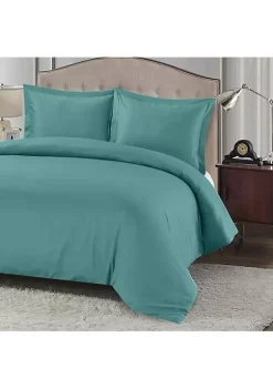 Egyptian Linens Bamboo Viscose Cotton 3-Piece Duvet Cover Set (Bamboo Hybrid) -Brite Star Shop Belk 950