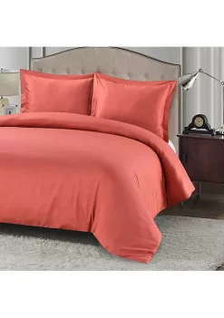 Egyptian Linens Bamboo Viscose Cotton 3-Piece Duvet Cover Set (Bamboo Hybrid) -Brite Star Shop Belk 952