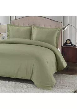Egyptian Linens Bamboo Viscose Cotton 3-Piece Duvet Cover Set (Bamboo Hybrid) -Brite Star Shop Belk 953