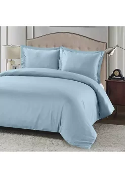 Egyptian Linens Bamboo Viscose Cotton 3-Piece Duvet Cover Set (Bamboo Hybrid) -Brite Star Shop Belk 954