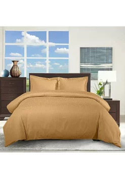 Egyptian Linens Egyptian Cotton Duvet Cover Set Damask Stripe 24 Egyptian Linens Egyptian Cotton Duvet Cover Set Damask Stripe -Brite Star Shop Belk 959