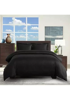 Egyptian Linens Egyptian Cotton Duvet Cover Set Damask Stripe 27 Egyptian Linens Egyptian Cotton Duvet Cover Set Damask Stripe -Brite Star Shop Belk 962