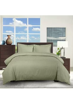 Egyptian Linens Egyptian Cotton Duvet Cover Set Damask Stripe 30 Egyptian Linens Egyptian Cotton Duvet Cover Set Damask Stripe -Brite Star Shop Belk 965