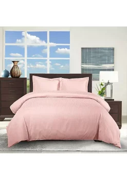 Egyptian Linens Egyptian Cotton Duvet Cover Set Damask Stripe 37 Egyptian Linens Egyptian Cotton Duvet Cover Set Damask Stripe -Brite Star Shop Belk 972