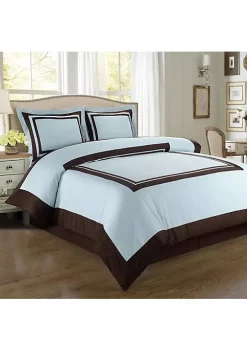 Egyptian Linens Hotel Frame 100% Cotton Duvet Cover Set 11 Egyptian Linens Hotel Frame 100% Cotton Duvet Cover Set -Brite Star Shop Belk 984